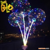 18 Inch Led String Round Bobo Balloon For Wedding Party