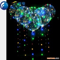Trade Assurance Large Round Giant Clear Bubble Transparent Bobo Balloons With Led Lights