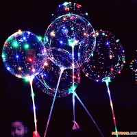 Wholesale Bobo Ballon 20 Inches Light Led Balloon For Christmas Wedding Party Decoration