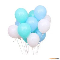Wholesale Rainbow 12 Inch Helium Latex Party Round Biodegradable Balloon Gift