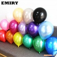 2019 New Pearl Metallic Round Assorted Color 12 Inch Balloons Latex Candy Color 12 Inch Latex Balloo