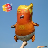 Customized Design 27inch Best Seller Trump Baby Foil Balloon